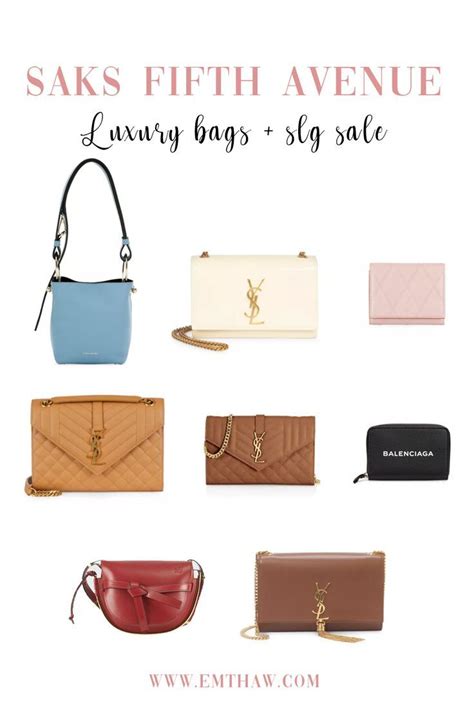 ysl handbags saks